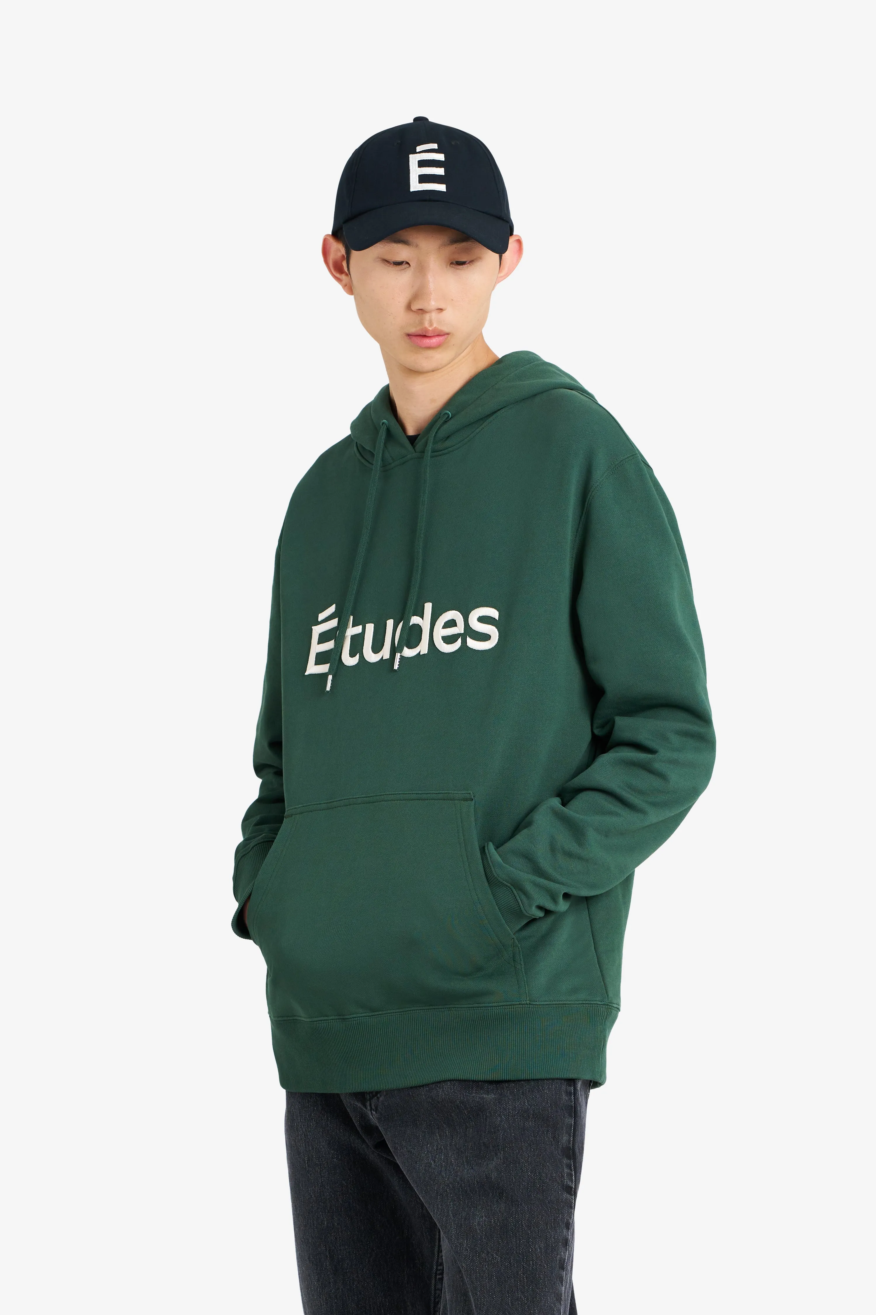 REGULAR HOODIE ÉTUDES GREEN