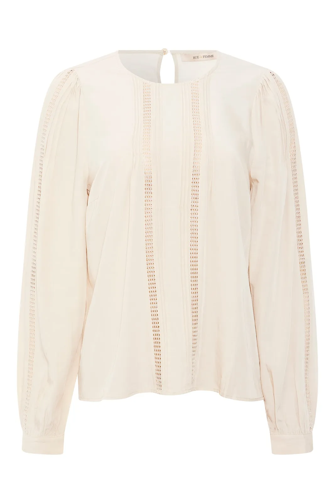 Rue De Femme Lea Blouse in rich cream