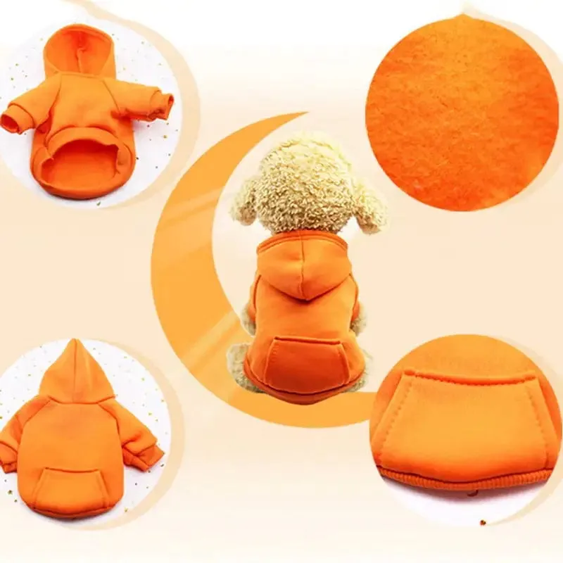 Soft Fleece Hoodie for Dogs