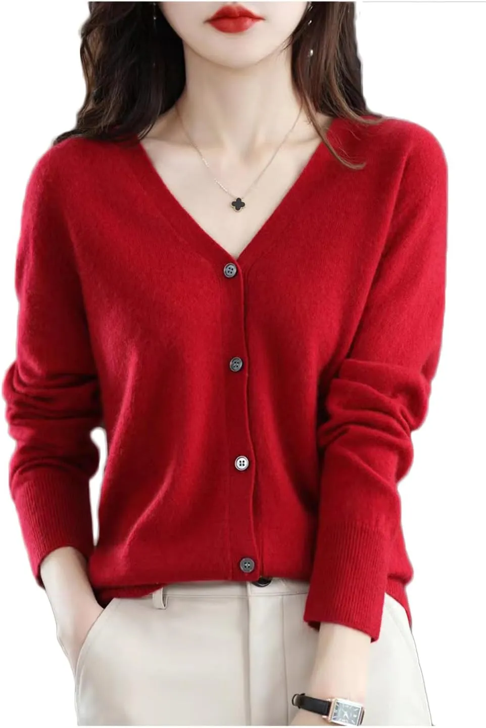 Sunfaynis Women's Long Sleeve Thin Lightweight Cardigan Sweaters for Women Dressy Summer Spring Fall Cardigan