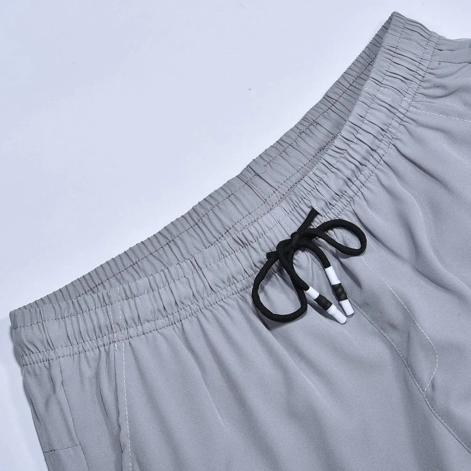 Sweatpants for Men Summer Drawstring Elastic Waist Fit Pockets Breathable Leisure Style Summer Comfy Fashion Joggers