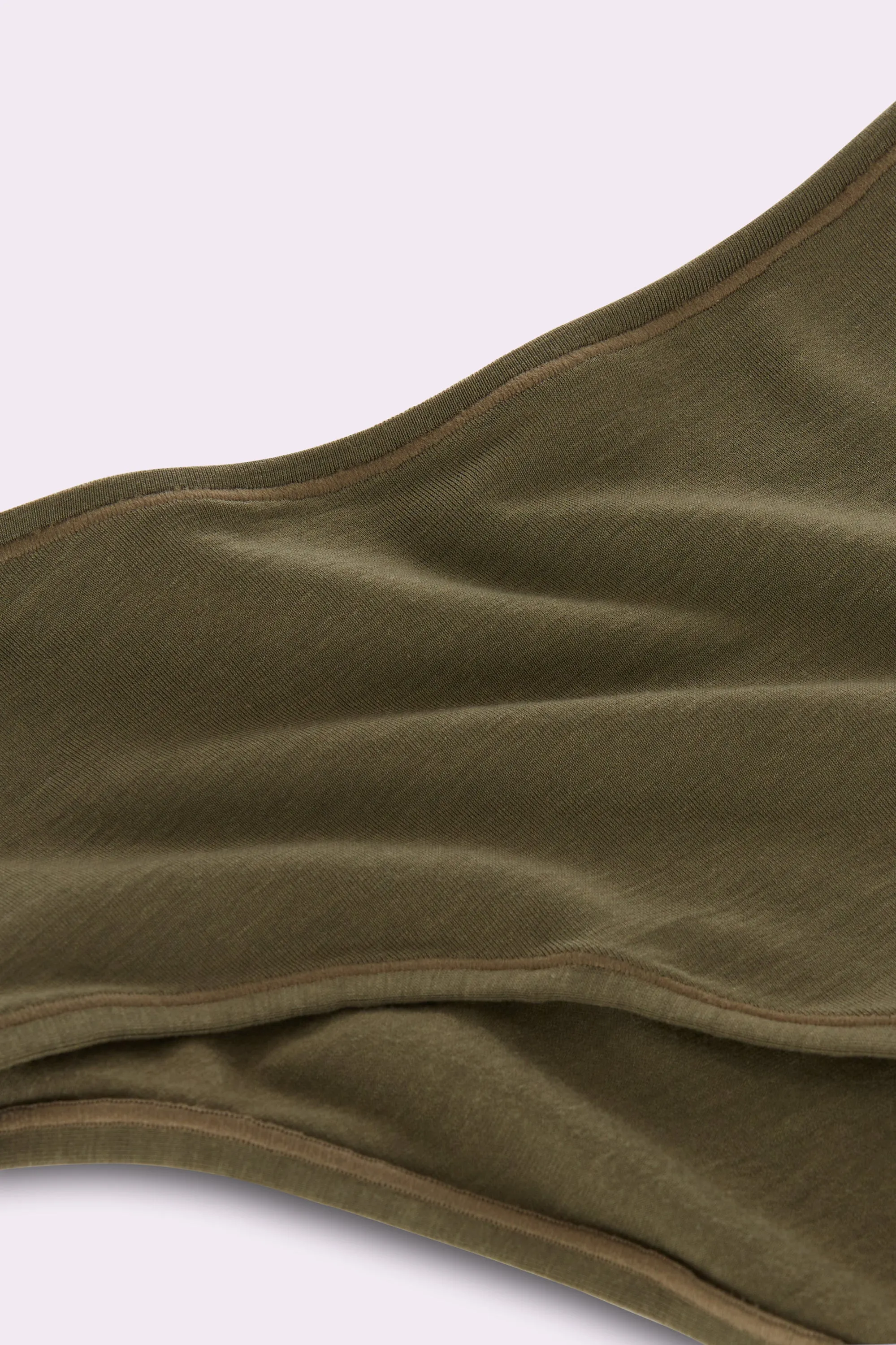 Vintage High Rise Brief | New:Cotton (Olive Night)
