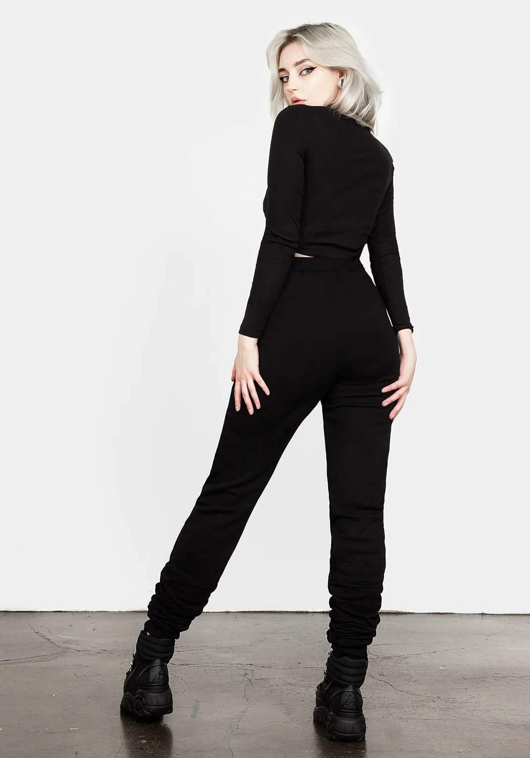 VOID ROLLED UP JOGGERS