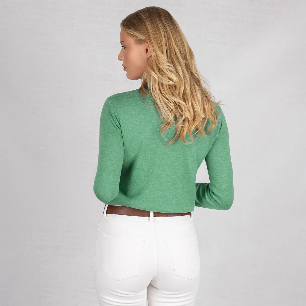Wollpullover Light V-Ausschnitt Damen