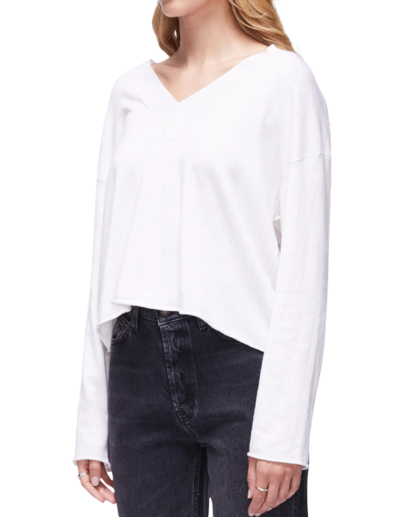 Women's Daily V in Ivory