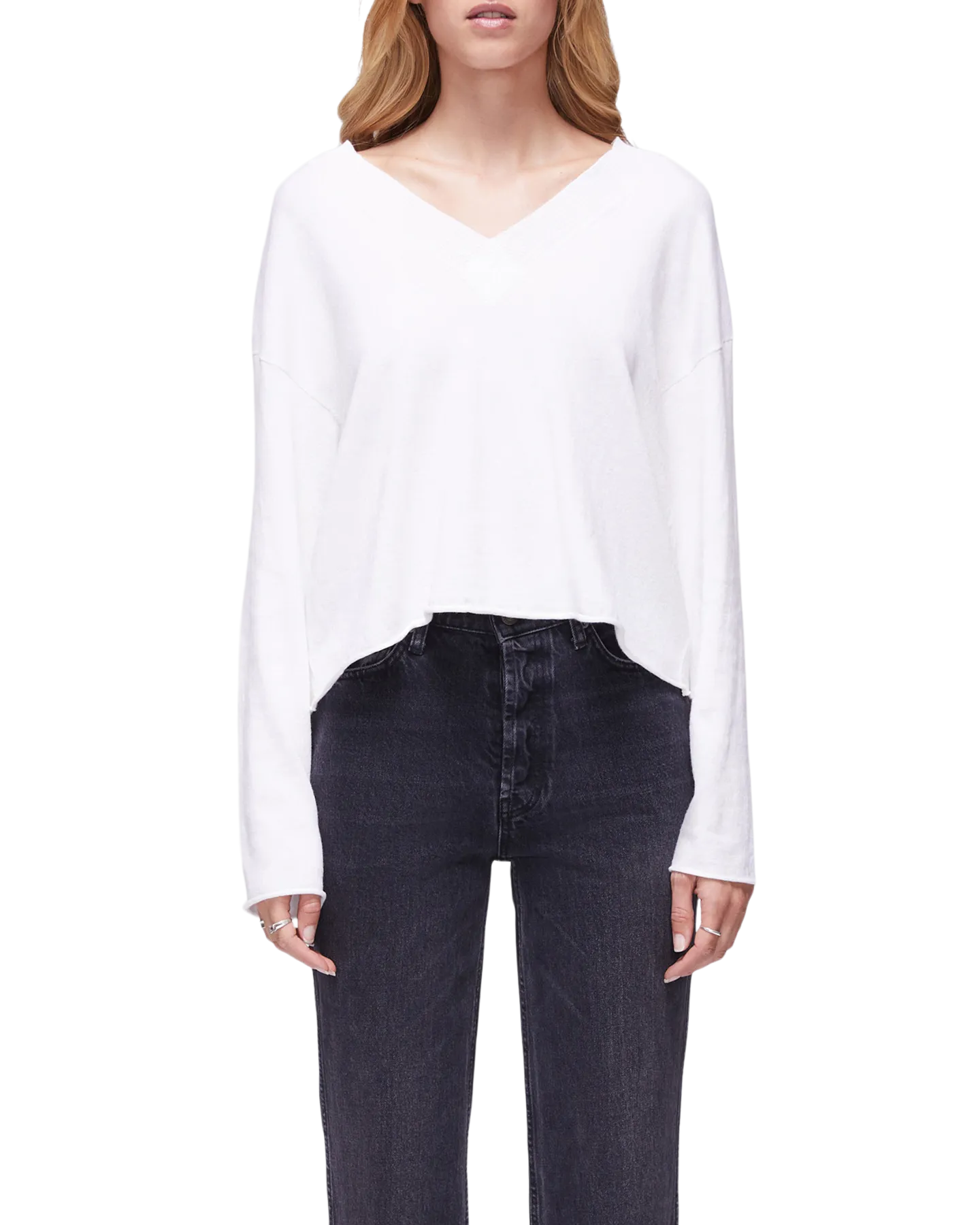 Women's Daily V in Ivory