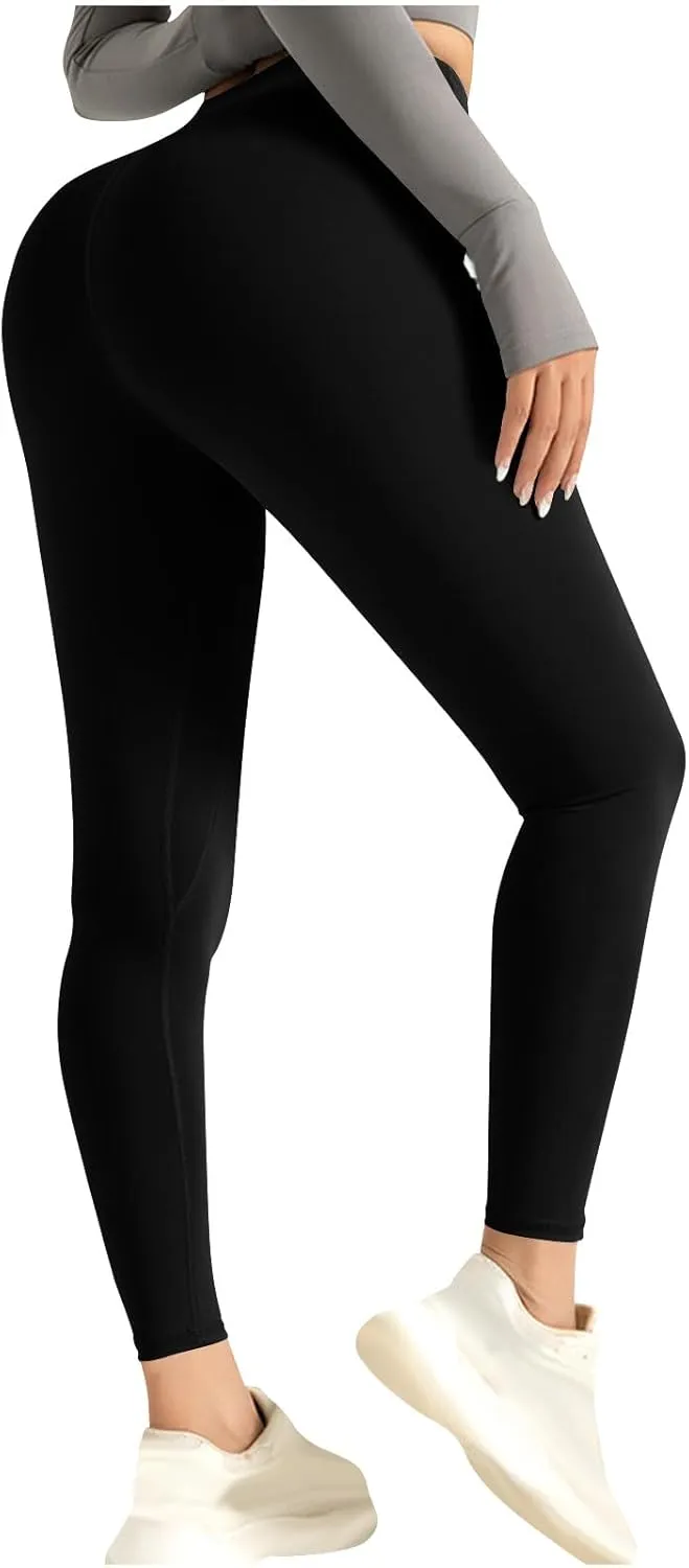 Workout Leggings for Women 2025 High Waisted Butt Lifting Leggings Stretchy Soft Yoga Pants Compression Yoga Pants