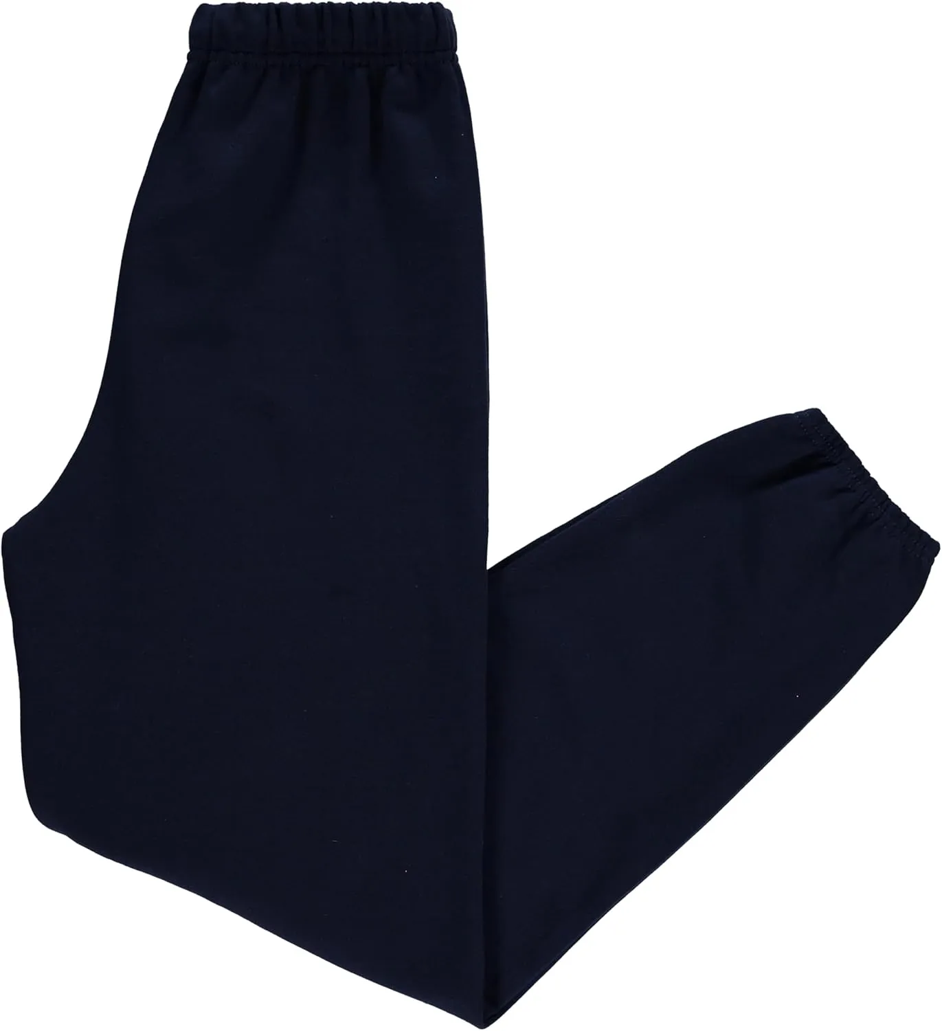 Yacht & Smith 3 Pack of Boys Jogger Bulk Sweatpants, Black Navy Gray, Comfy Lounge Joggers for Kids